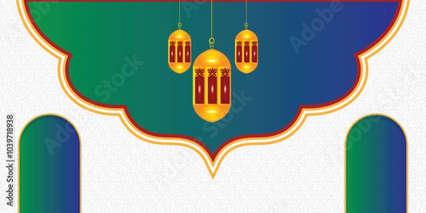 Obraz islamic background vector