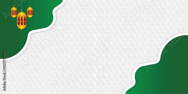 Obraz islamic background vector