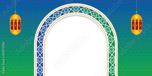 Obraz islamic background vector