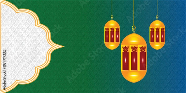 Obraz islamic background vector