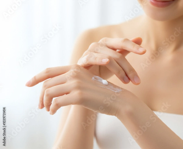 Obraz スキンケア　女性　保湿