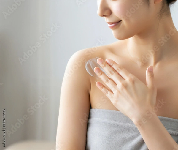 Obraz スキンケア　女性　保湿