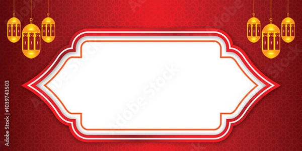 Fototapeta islamic background design