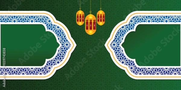 Fototapeta islamic background design