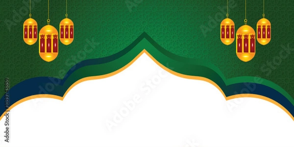 Fototapeta islamic background design