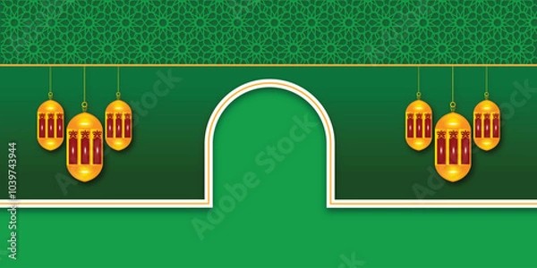 Fototapeta islamic background design
