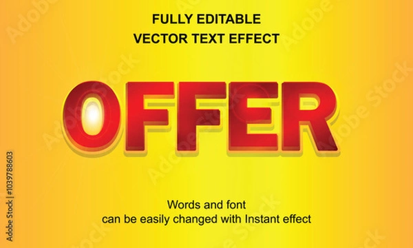 Obraz 3D Text Effect