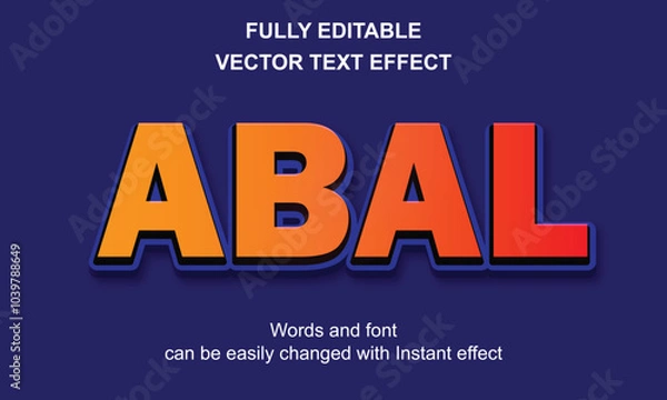 Obraz 3D Text Effect