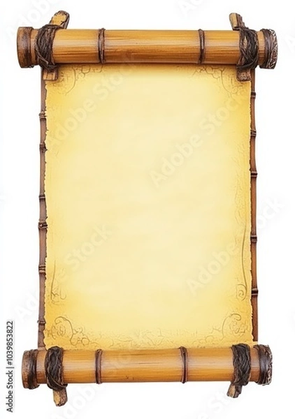 Fototapeta old paper scroll