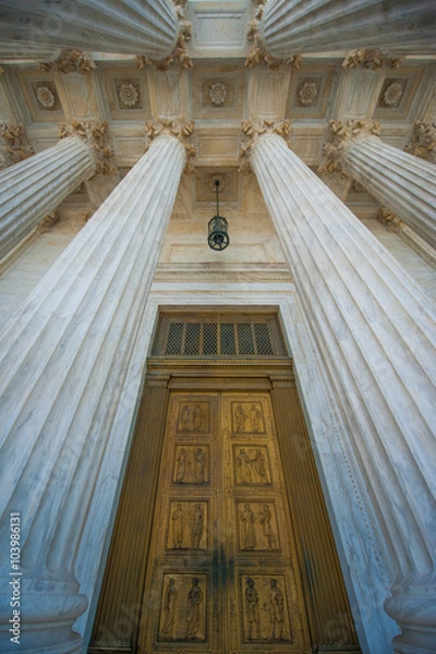 Fototapeta Wejście do Sądu Najwyższego USA