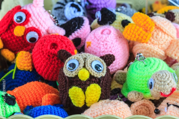 Obraz Crochet doll handmade art and crafts