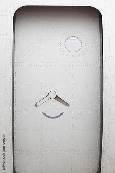 Obraz Airplane door