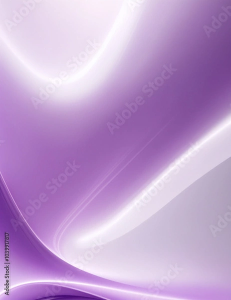 Fototapeta abstract purple background with lines - abstract light purple waves background - Generative AI