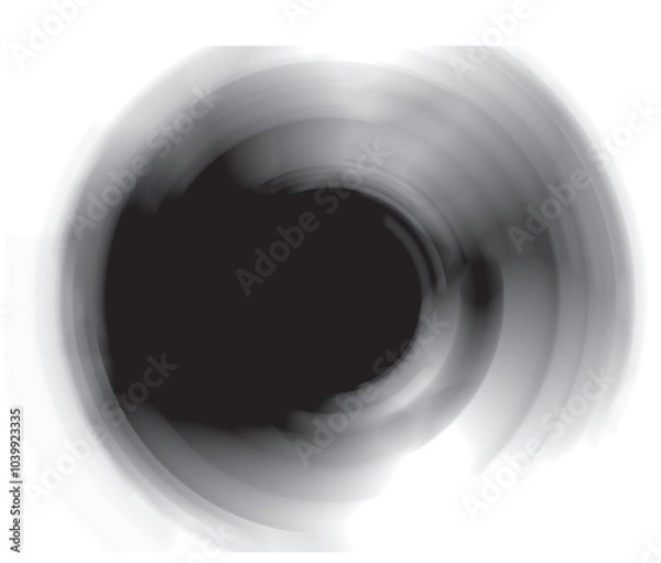 Fototapeta Ink drops and splashes. Blotter spots, liquid paint drip drop splash and ink splatter. Isolated vector illustration.