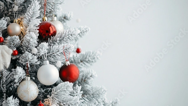 Obraz Minimalist christmass tree