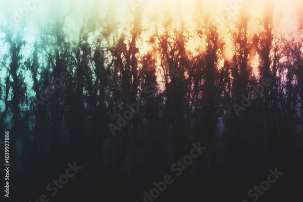 Obraz ハロウィンカラーデザインの背景