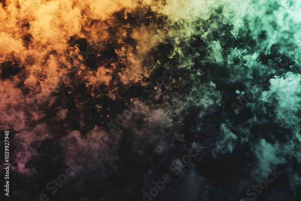 Obraz ハロウィンカラーデザインの背景