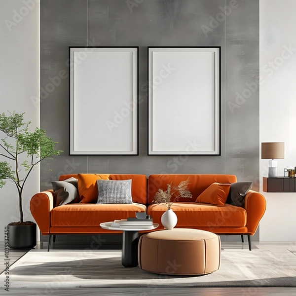 Fototapeta modern living room