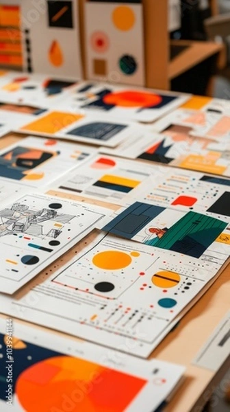 Obraz Branding Strategy Blueprint, detailed visuals and key points highlight a comprehensive approach to brand development and positioning.