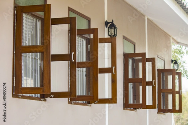 Fototapeta windows is open