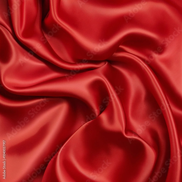 Obraz red silk background