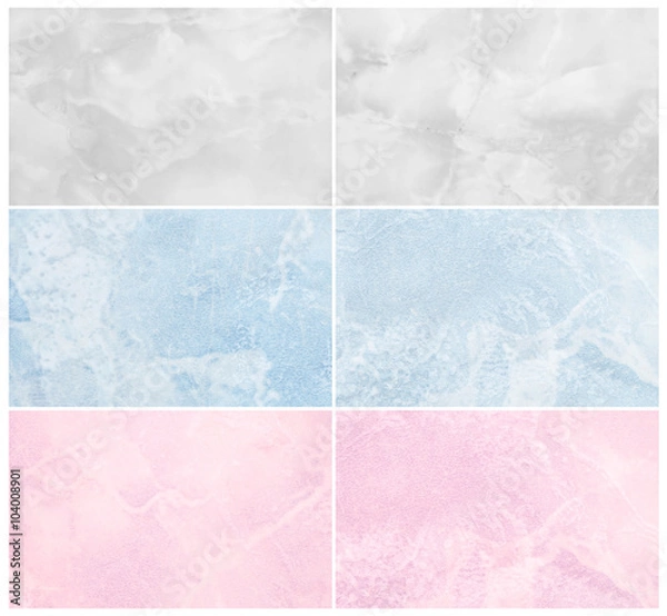 Obraz Group of closeup surface marble floor texture background