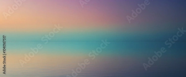 Fototapeta Soft gradient background, panorama, copy space for text