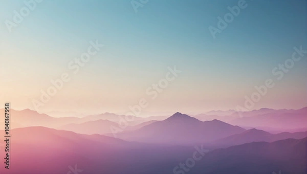 Fototapeta Soft gradient background, copy space for text