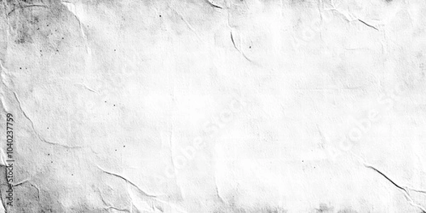 Obraz Vintage paper overlay texture transparent background, PNG template 