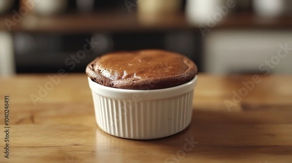 Fototapeta Delicious Chocolate Souffle