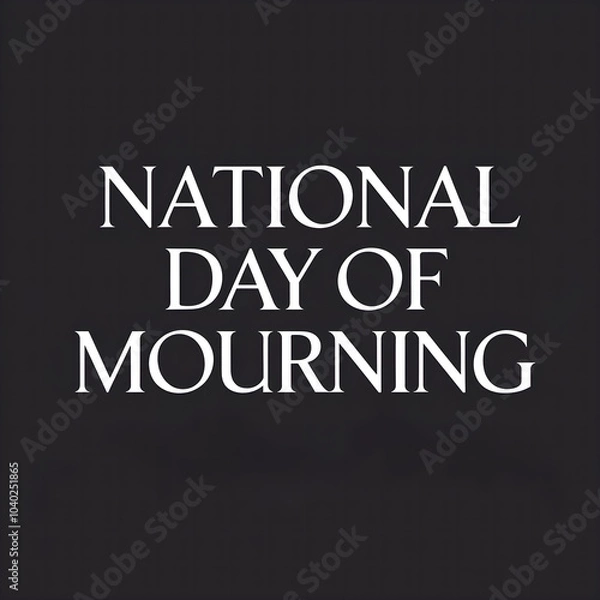 Fototapeta national day of mourning