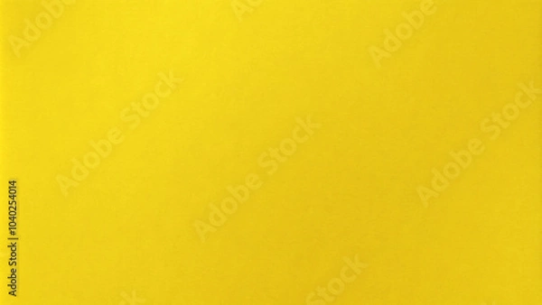 Fototapeta Uniform solid yellow background, no highlights, shadows, or streaks