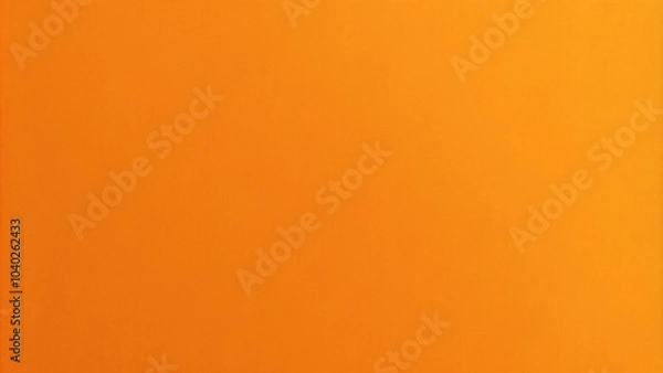 Fototapeta Solid orange background, uniform, with no light or shadow variations