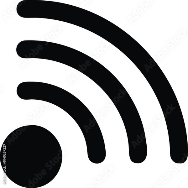 Obraz wi fi icon vector file, wifi icon vector file,