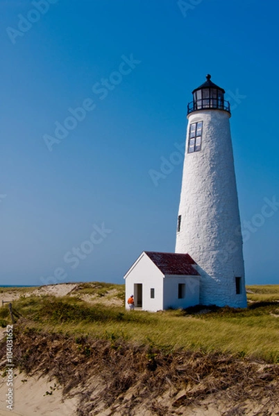 Obraz Great Point Lighthouse on Nantucket, Mass