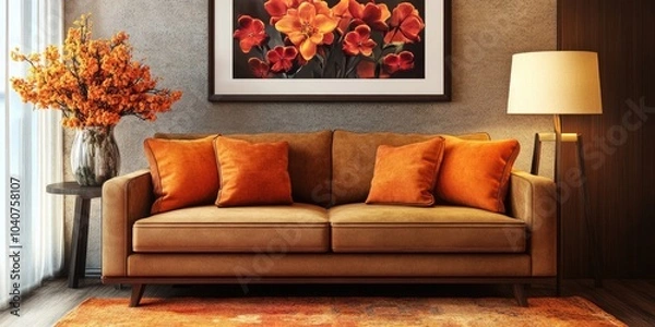 Fototapeta Elegant Living Room Decor