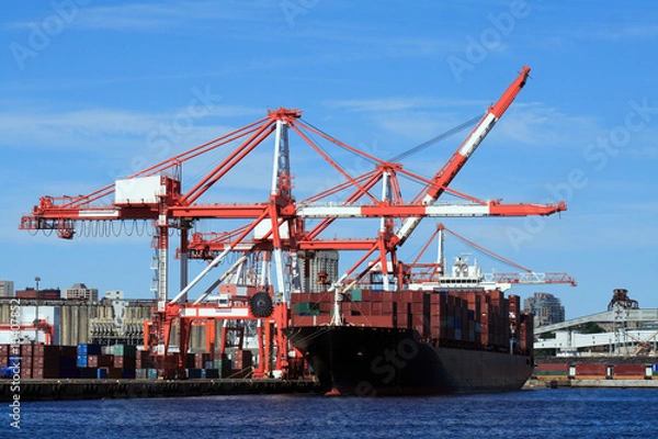 Fototapeta Container Ship