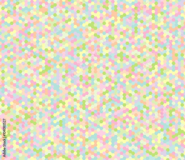 Fototapeta Abstract geometric hexagonal colorful vector background