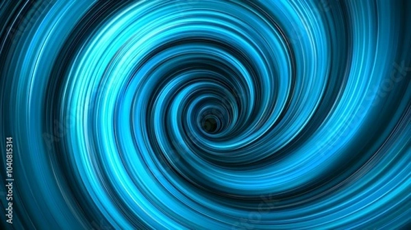 Obraz Abstract Fluid Motion with Soft Swirls