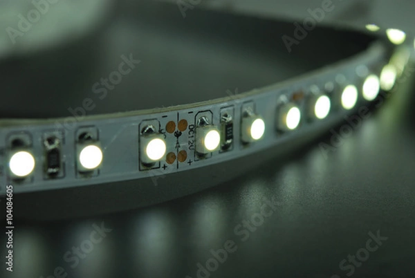Fototapeta White led strip
