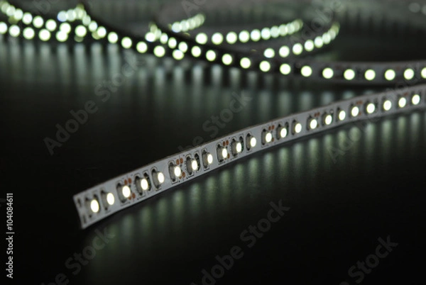 Fototapeta White led strip