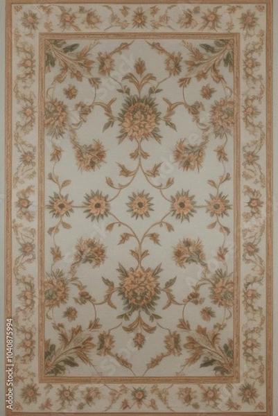 Fototapeta flowers pattern wallpaper