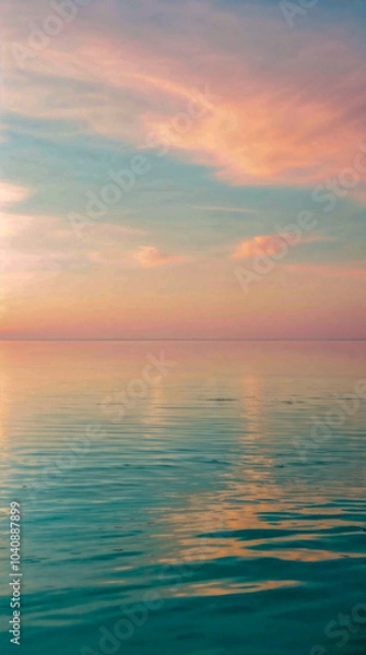 Obraz Calming Ocean With The Sky