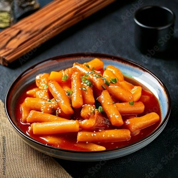 Fototapeta Tteokbokki(떡볶이)