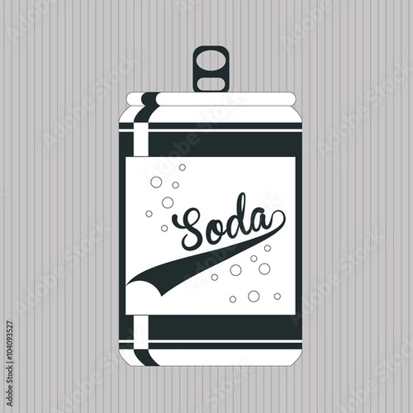 Fototapeta Drinks icon design 