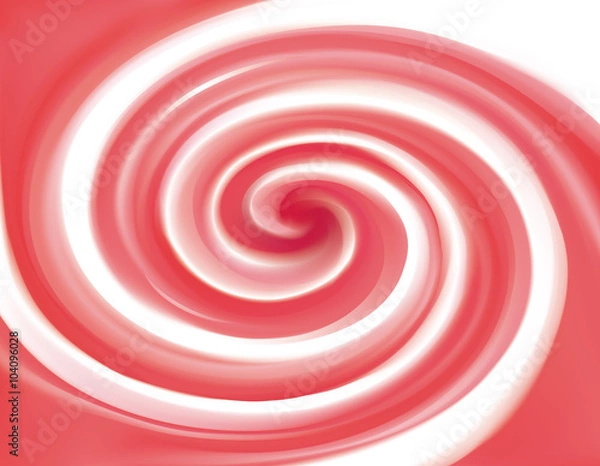 Obraz Abstract vector spiral background crimson colour