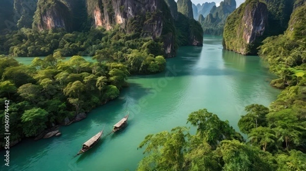 Obraz plitvice lakes country