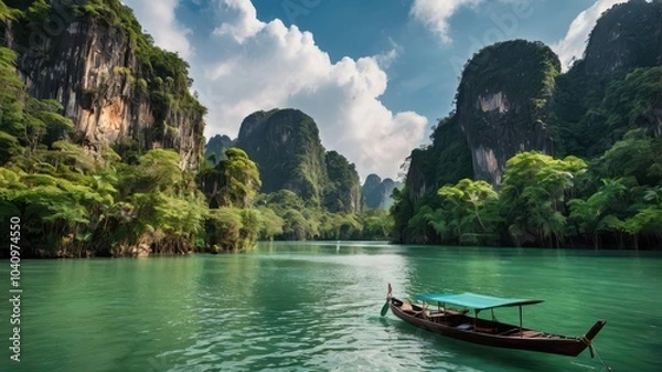 Obraz island country