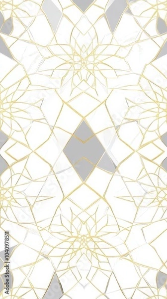 Fototapeta Marble texture background pattern with gold
