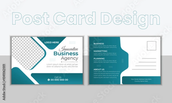 Obraz Business Post Card Design 
